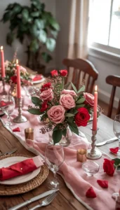 Keep centerpieces simple