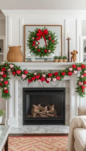 Keep garland length balanced