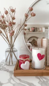 Keep handmade decor simple