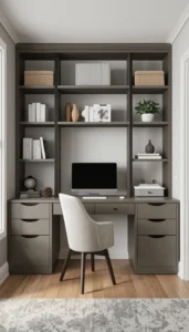 Keep storage visually cohesive