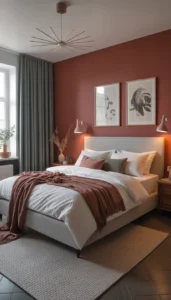 Keep surrounding walls understated