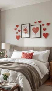 Keep wall decor minimal