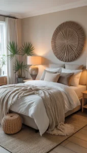 Layer bedding generously