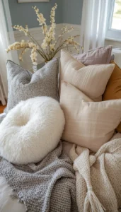 Layer with Decorative Pillows