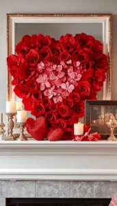 Layered Mantel Decor for Visual Depth