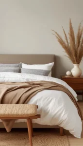 Light and Airy Bedding for a Seasonal Reset