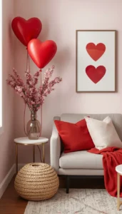 Limit decor to key areas