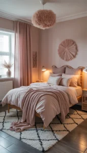 Match fabrics with the room palette