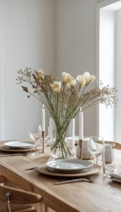 Minimalist Table Decor for Modern Homes