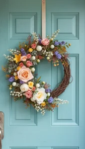 Mix Real and Faux Blooms