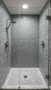 Mosaic Tile Showers for Detailed Design