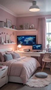 Mount screens when possible