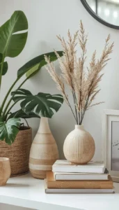 Natural Elements and Greenery for Organic Style