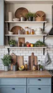 Open Shelf Styling for Practical Display