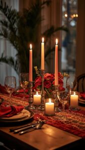 Place candles safely