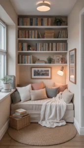 Place seating near natural light