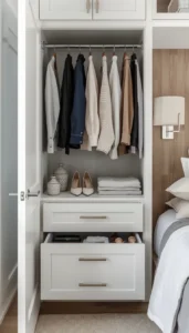 Provide Drawer or Closet Space
