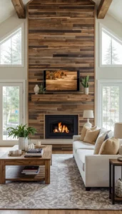 Reclaimed Wood Accents for Rustic Charm