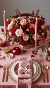 Romantic Color Palette Table Styling
