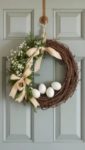Rustic Easter Wreaths with Natural Charm