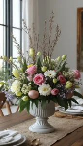 Rustic and Farmhouse Style Easter Arrangements
