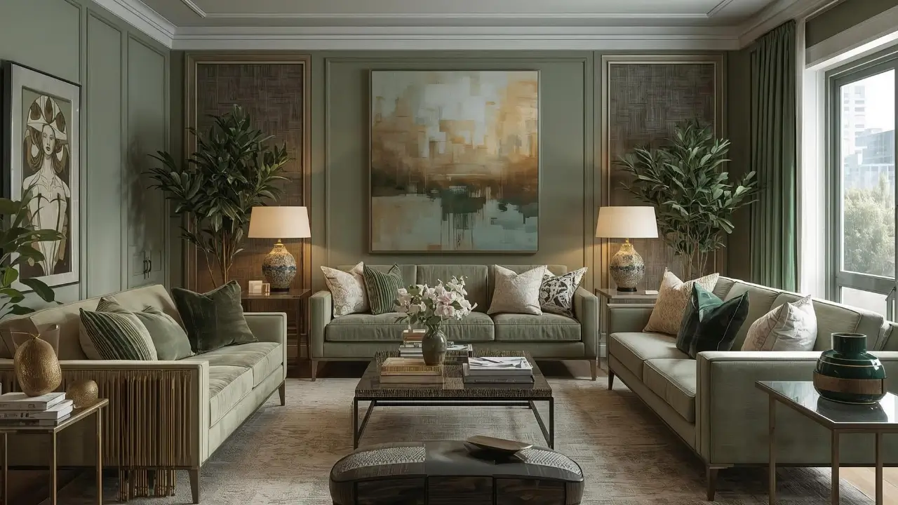 Sage Green Living Room Ideas