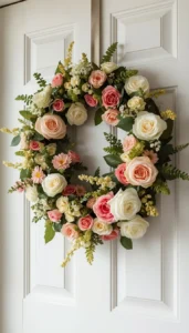 Secure Flowers Evenly Around the Base