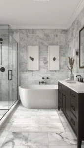 Select subtle veining patterns