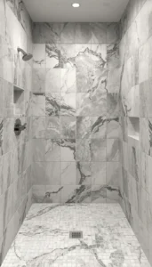 Select subtle veining patterns