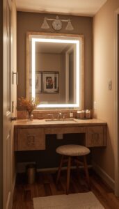 Select warm and adjustable settings