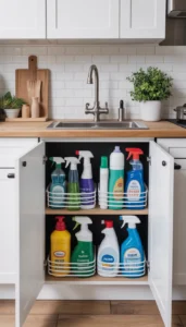 Separate cleaning categories