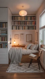 Small Bedroom Reading Nook for Private Retreats