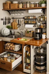 Small Kitchen Organization for Compact Spaces