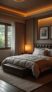 Soft Lighting and Window Styling for Relaxing Ambience