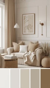 Soft Neutral Color Palettes for a Calm Aesthetic