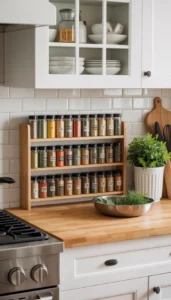 Spice Organization for Quick Cooking Access