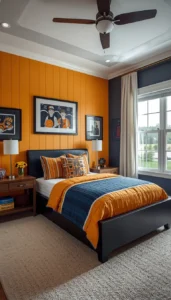 Sports Themed Bedroom Design