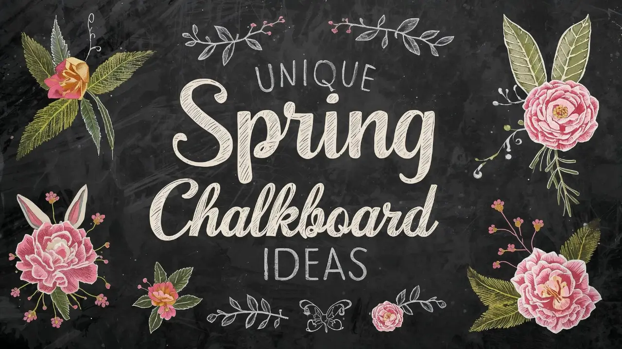 Spring Chalkboard Ideas