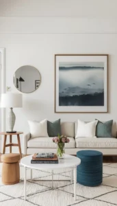 Start with neutral backgrounds