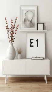 Statement Wall and Shelf Decor for Subtle Festive Touches