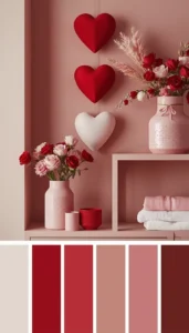 Stick to soft romantic tones