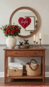 Style a small console table