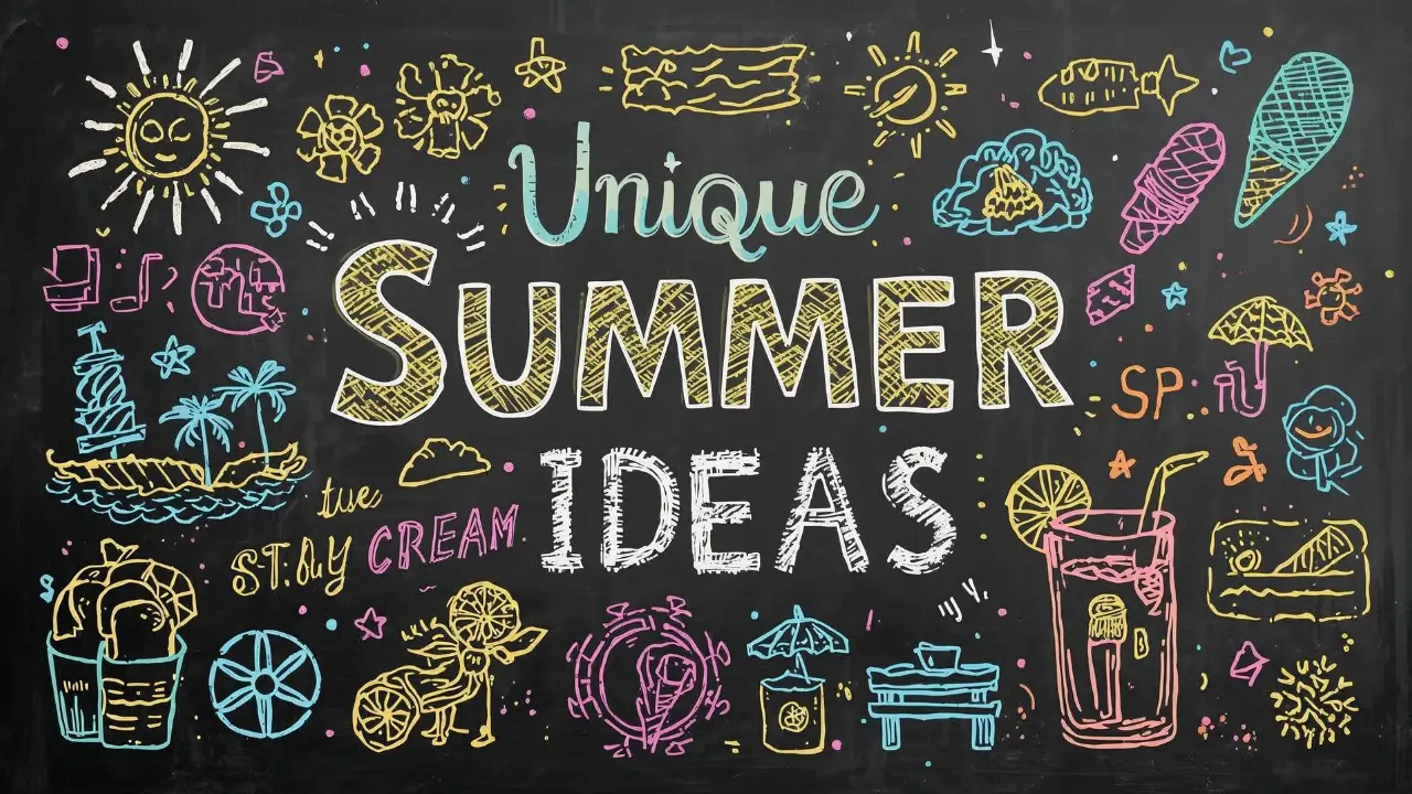 Summer Chalkboard Ideas