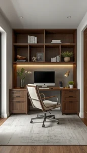 Tech Friendly Home Office Design