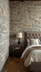 Try Faux Stone or Brick Panels