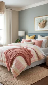 Update Bedding with Pastels