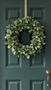 Use Eucalyptus or Faux Boxwood