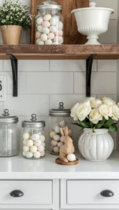 Use Glass Jars and Canisters