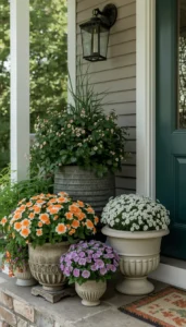 Use Layered Planters