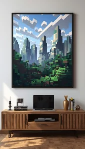 Use Pixel Style Artwork